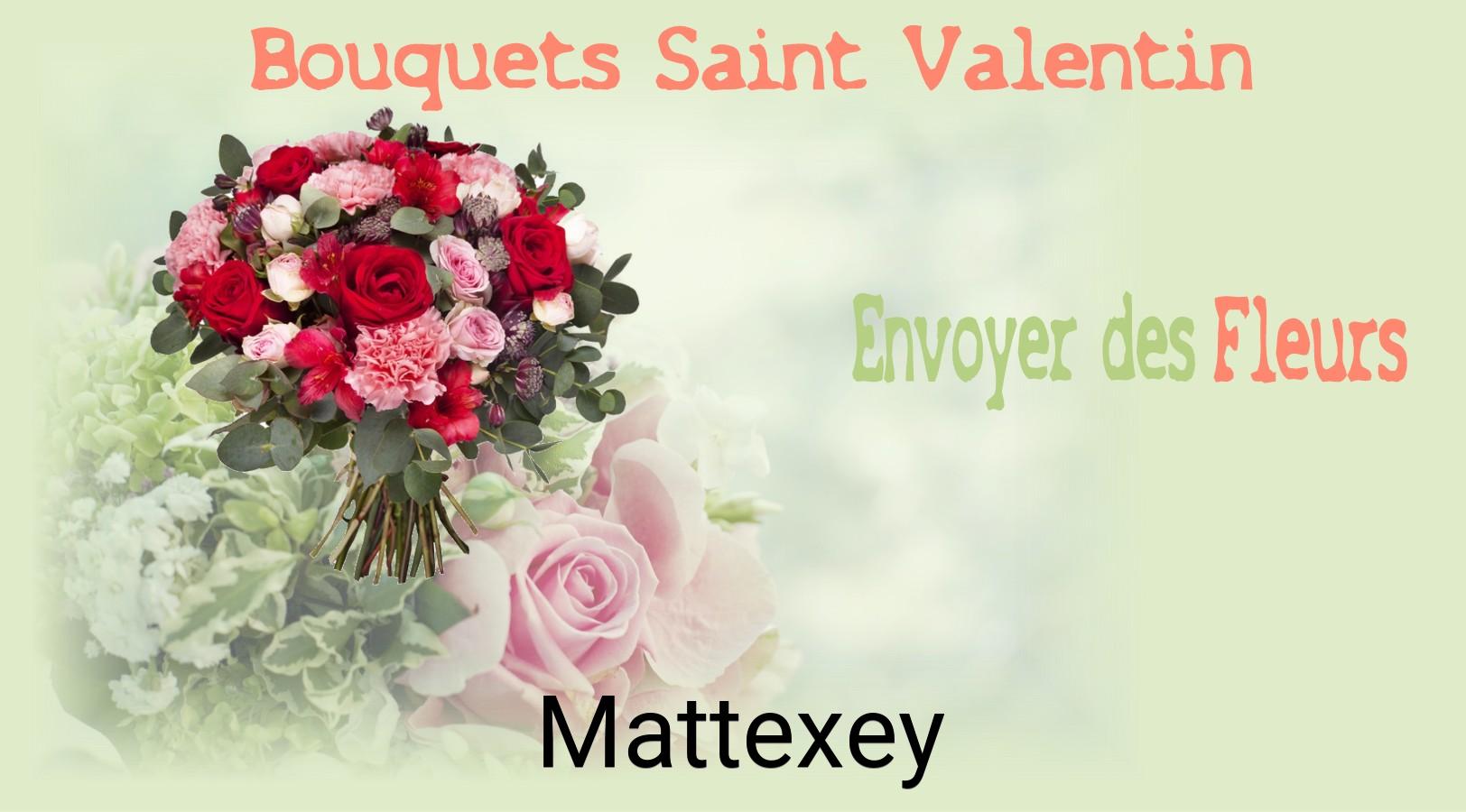 Roses de Saint-Valentin livrées à Mattexey